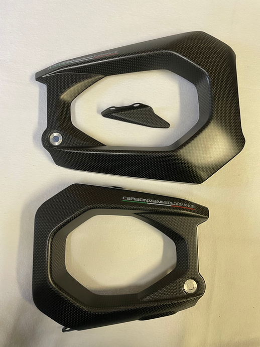 【新品】CABONVANI MD-08 Carbonvani Carbon Fiber 3 Piece Swing Arm Guard Kit for Ducati